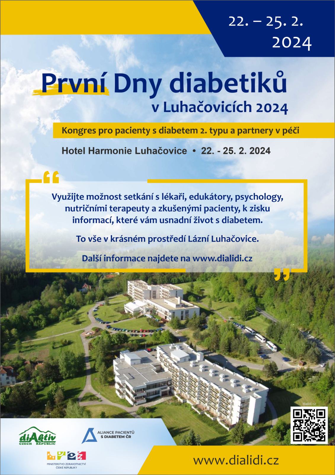 První dny diabetiků v Luhačovicích 2024